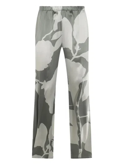 ANTONELLI ABSTRACT-PATTERN PRINT TROUSERS