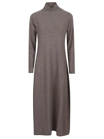 ANTONELLI ALPACA BLEND MIDI DRESS