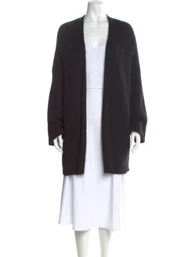 Pre-owned Antonelli Alpaca Cowl Neck Sweater W/ Tags In Black