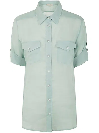 Antonelli Aster 3/4 Sleeves Shirt In Blue