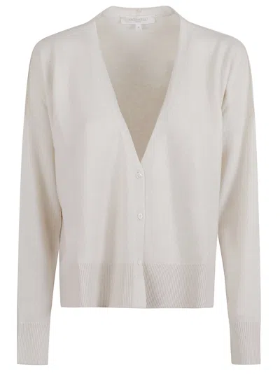 Antonelli Button-front Wool Cardigan In White