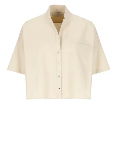 Antonelli Beige Cotton Shirt