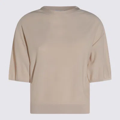 ANTONELLI BEIGE LINEN T-SHIRT