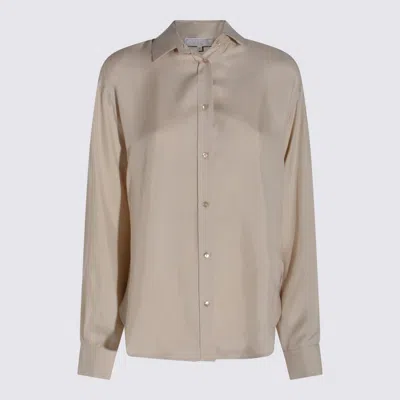ANTONELLI BEIGE SILK QUIRINO SHIRT