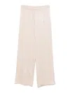 Antonelli Talia Palazzo Pants In Pink
