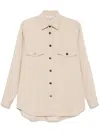 Antonelli Neutral Shirts In Neutrals