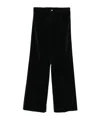 Antonelli Elasticated-waist Pants In Black