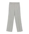 Antonelli Belt Loop Casual Pants In Gray