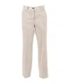 Antonelli Belt Loop Casual Pants In Neutral