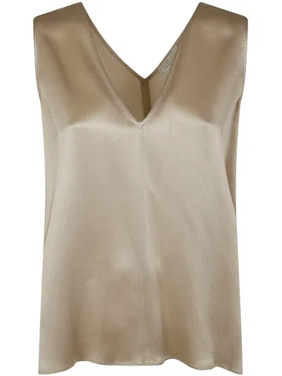 Antonelli Bergamo Top In Light Beige