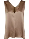 Antonelli Bergamo Top In Light Brown