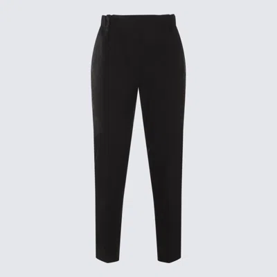Antonelli Black Cotton Pants
