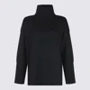 Antonelli Turtleneck Long Sleeve Sweater In Black