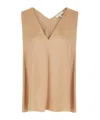 Antonelli Blended Top In Brown