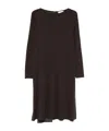 Antonelli Kleid Mit U-boot-ausschnitt In Brown