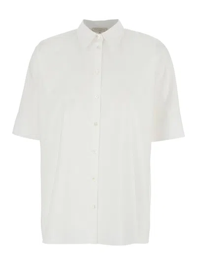 Antonelli Brigitta Cotton Shirt In White
