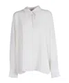 Antonelli Buckle Long-sleeved Shirt In Neutral