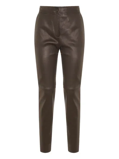 ANTONELLI BUTTON-FASTENING TROUSERS