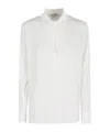 Antonelli Buttoned Long-sleeved Shirt In White