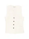 Antonelli Buttoned Waistcoat In Neutral