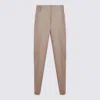 Antonelli Belt Loop Casual Pants In Pink