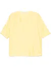 Antonelli Silk T Shirts In Yellow