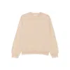Antonelli Frayed-hem Cashmere Sweater In Neutral