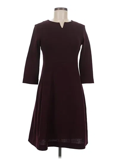Pre-owned Antonelli Casual Dress In Burgundy