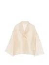 Antonelli 칼라 재킷 In White