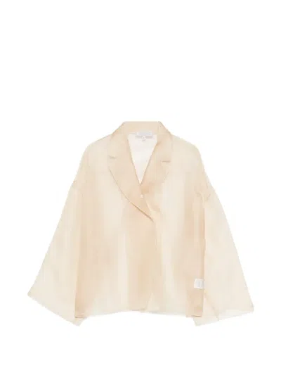 Antonelli 칼라 재킷 In White