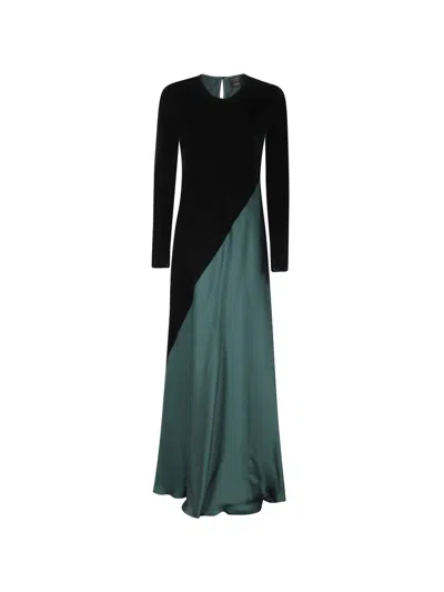 Antonelli Colour-block Maxi Dress In Multi