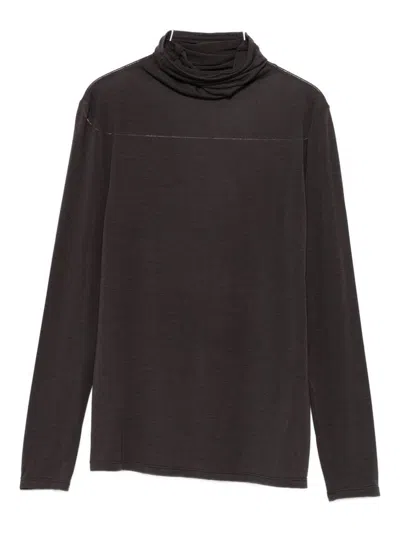 Antonelli 'condor' High-neck Short Dress In Black