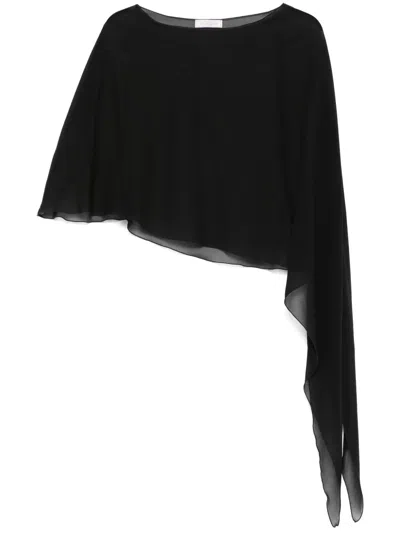 Antonelli Coprispalle Cape In Schwarz
