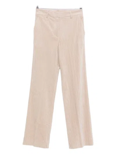 Antonelli Corduroy Trousers In Neutral
