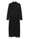 Antonelli Sequin-embellished Dress In Black