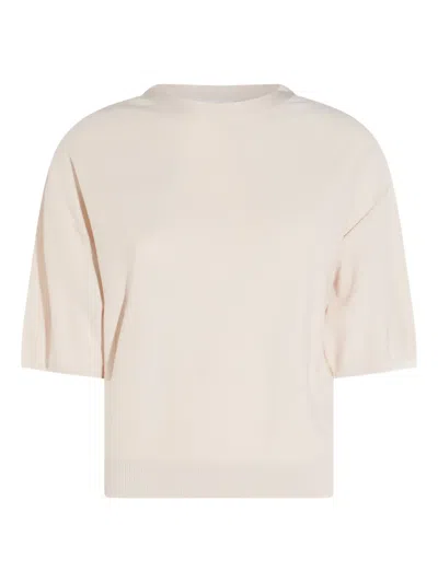 Antonelli Cotton T-shirt In Neutrals