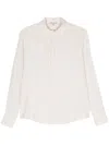 Antonelli Crepe-texture Shirt In Neutrals