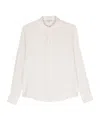 Antonelli Crepe-texture Shirt In White