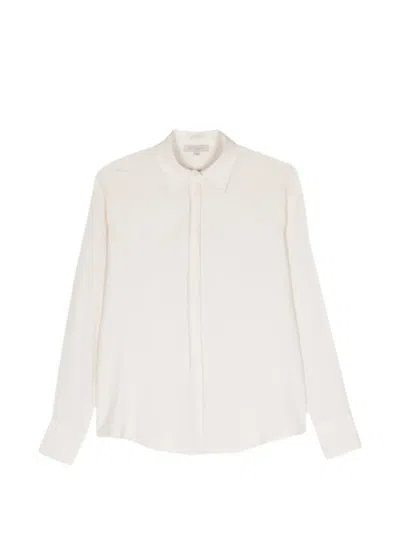 Antonelli Crepe-texture Shirt In Neutral