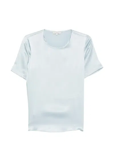 Antonelli Creta Round-neck Blouse In Blue