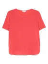 Antonelli Round-neck Logo T-shirt In Red