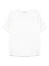 Antonelli Round-neck Logo T-shirt In White