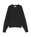 Antonelli Crew Neck Long Sleeve Sweater In Black