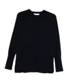 Antonelli Crew Neck Long-sleeved Sweater In Black