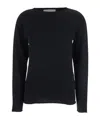 Antonelli Crew Neck Sweater In Black