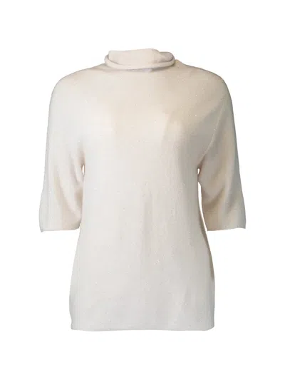 Antonelli Dakota Roll-neck Sweater In Neutral