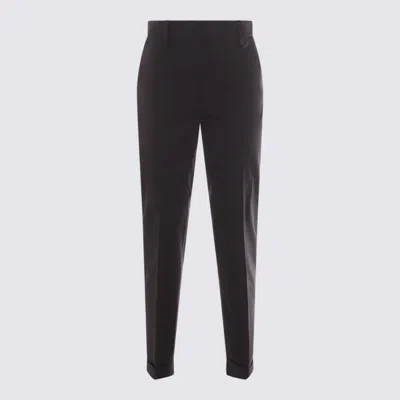 ANTONELLI DARK BLUE COTTON PANTS
