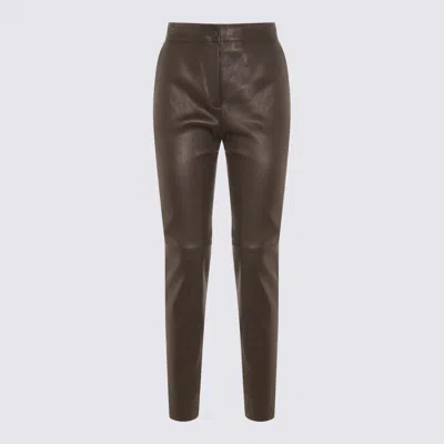ANTONELLI DARK BROWN PINO PANTS