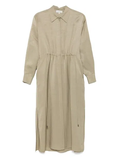 ANTONELLI DESERT SAGE GREEN LONDON MAXI DRESS