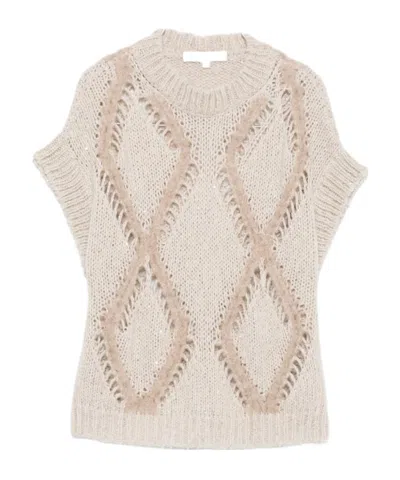 ANTONELLI DIAMOND PATTERN SWEATER